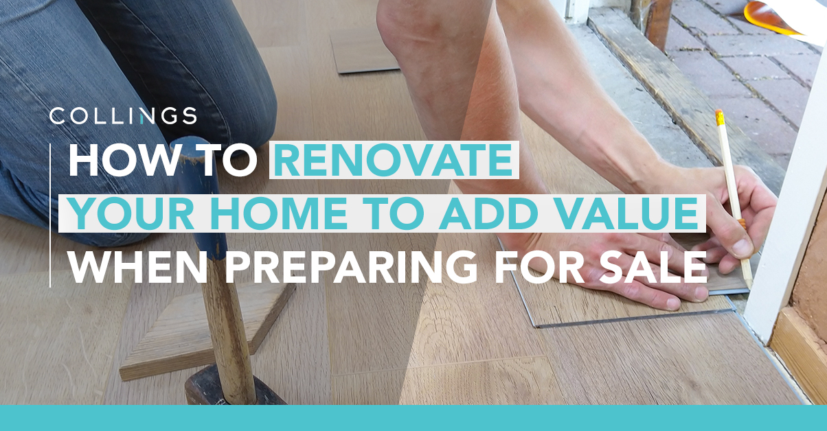 How to renovate home to add value when preparing for sale
