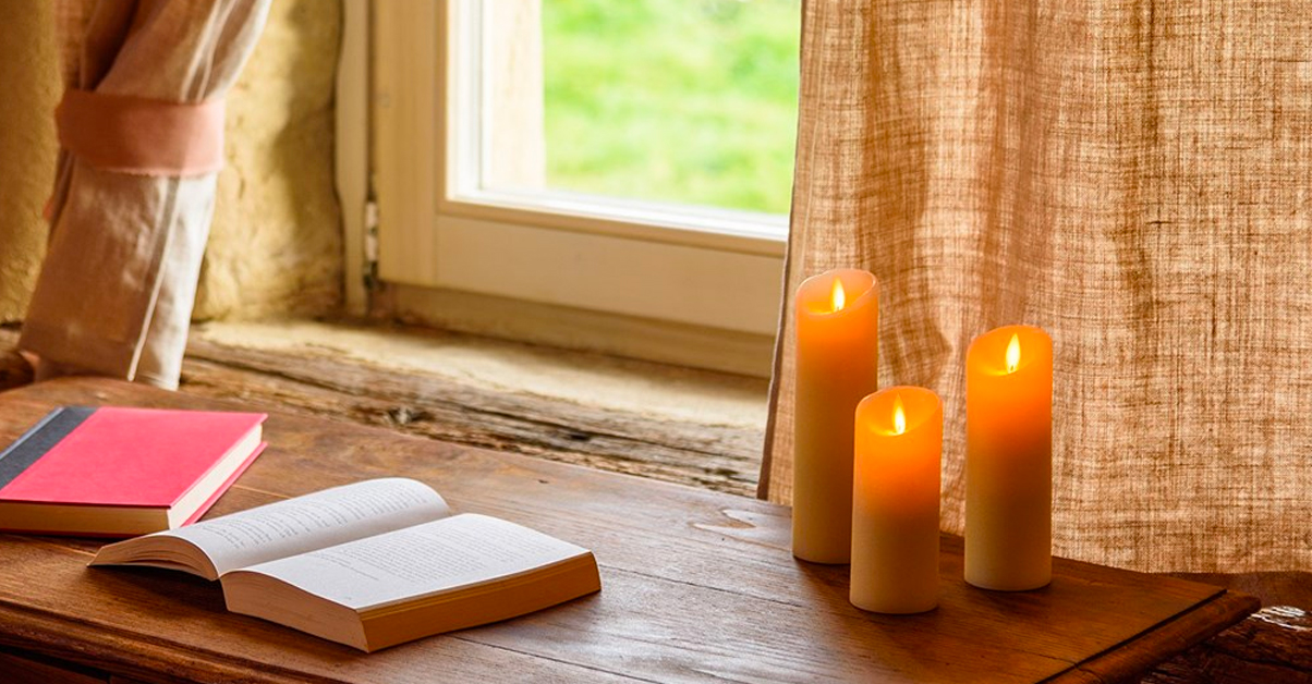Keep curtains away from flammable items