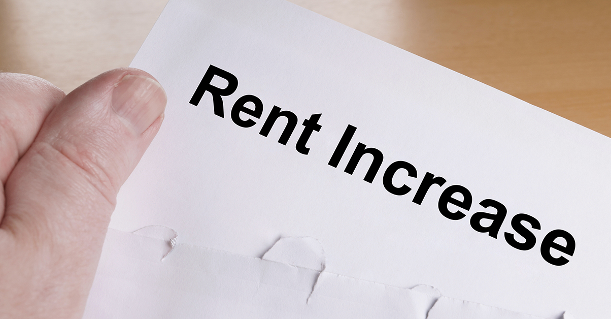 Notify renters of the increase